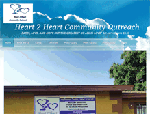 Tablet Screenshot of heart2heartco.org